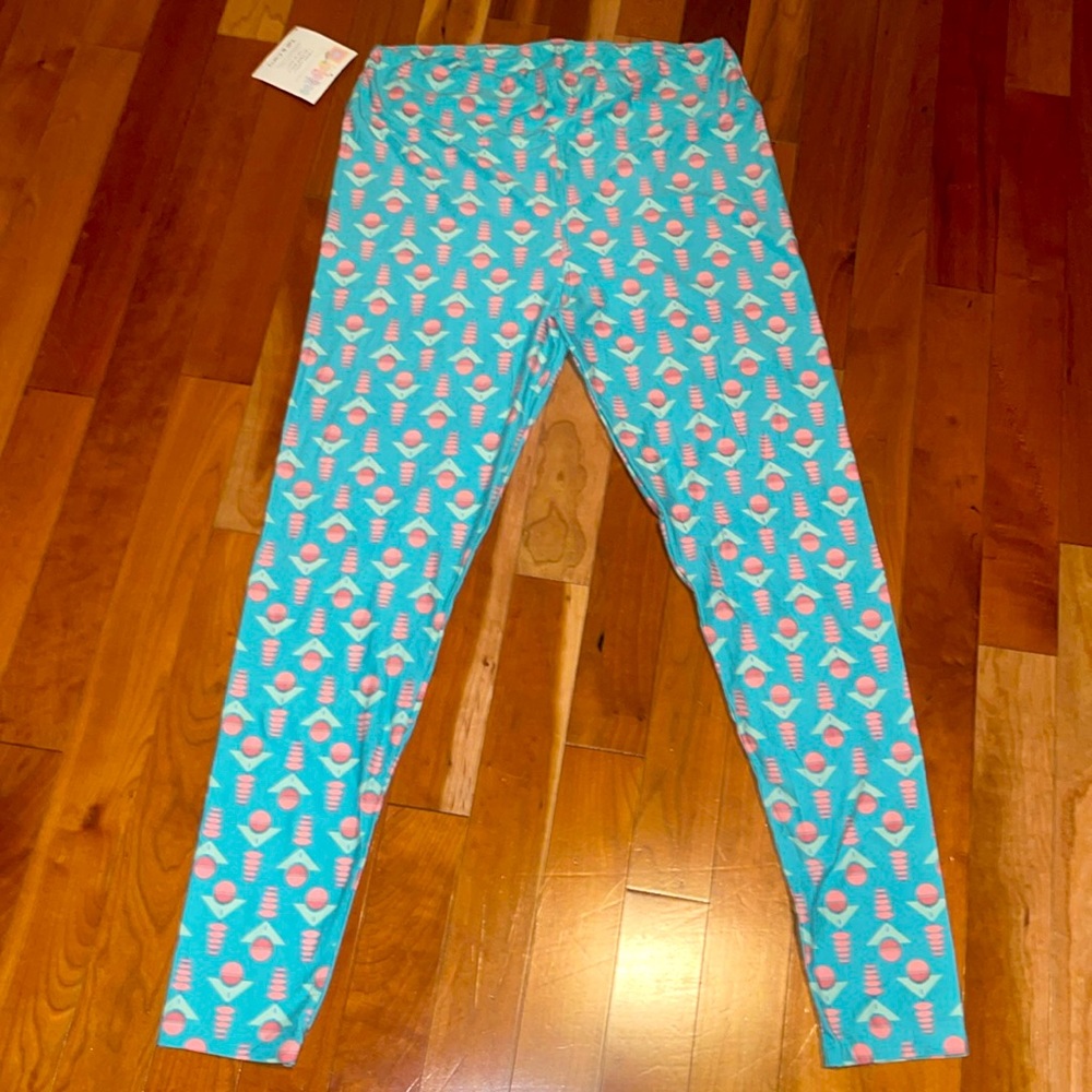Butter SOFT Leggings LuLaRoe Tall & Curvy fit size 12 - 22 No elastic high waist